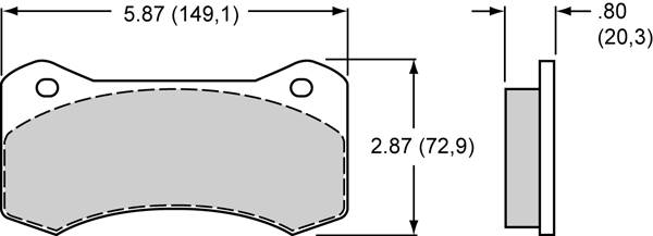 Pad Set, BP-40, 6620